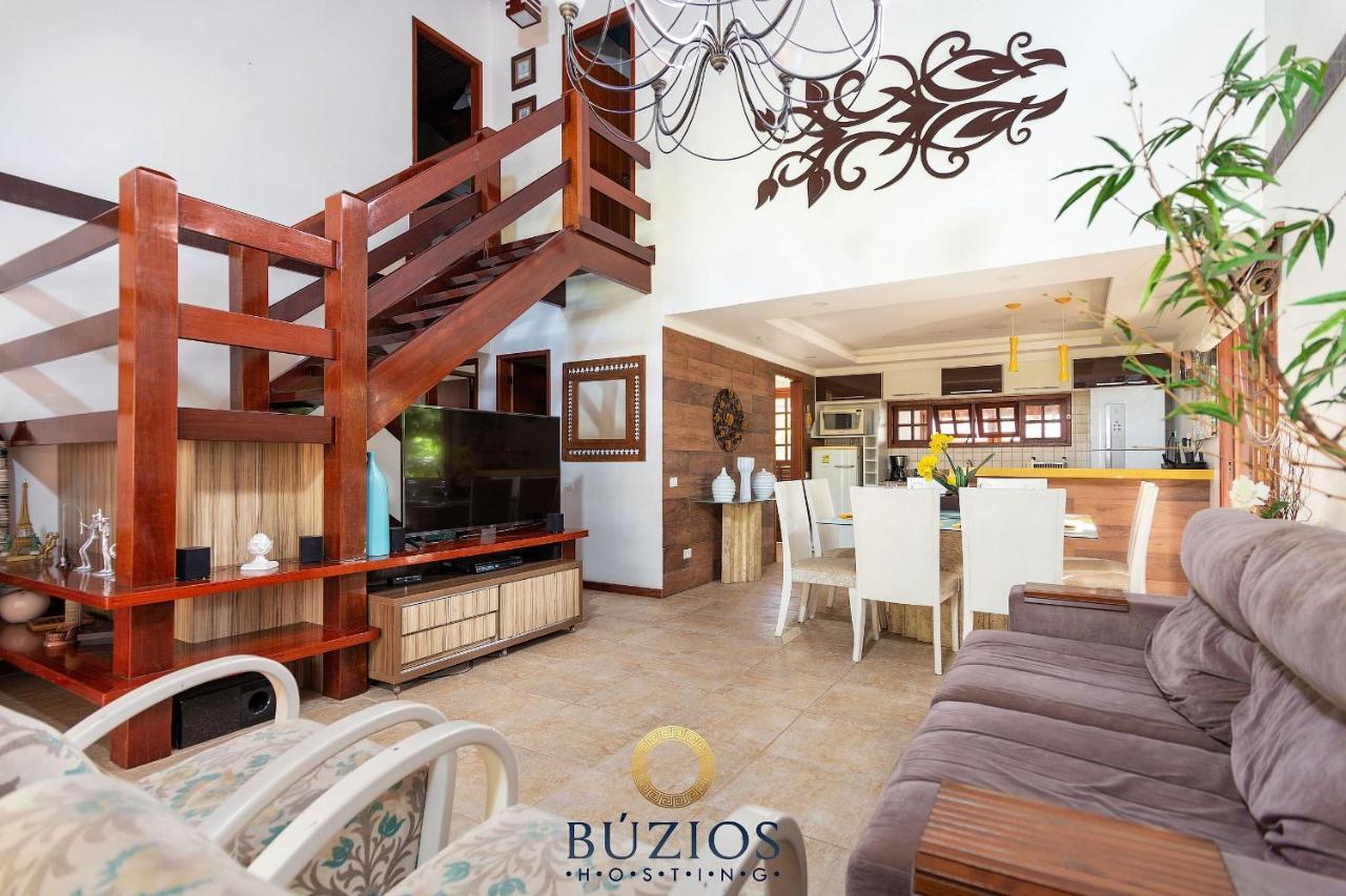 Bz03 Linda Casa 4 Suites E Area Gourmet Privativa Búzios エクステリア 写真